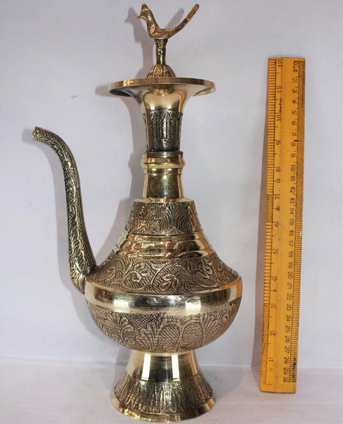 Brass Designer Surahi Jug 1544g(Pack of 4)